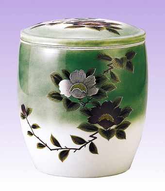 銀山茶花（グリーン）